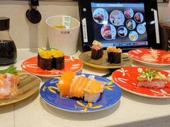 三文鱼腩生鱼片-京樽回転寿司(奥林匹克店)