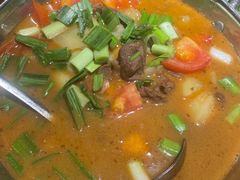 番茄牛肉锅-涌觅名灶·本地海鲜宁波菜(财富广场店)