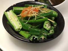 白灼秋葵-豆蔻电影主题餐厅(四牌楼店)