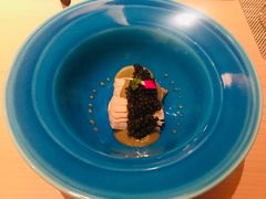 煮鲍鱼配鲍鱼肝酱-Ginza Onodera铁板烧(外滩十八号店)