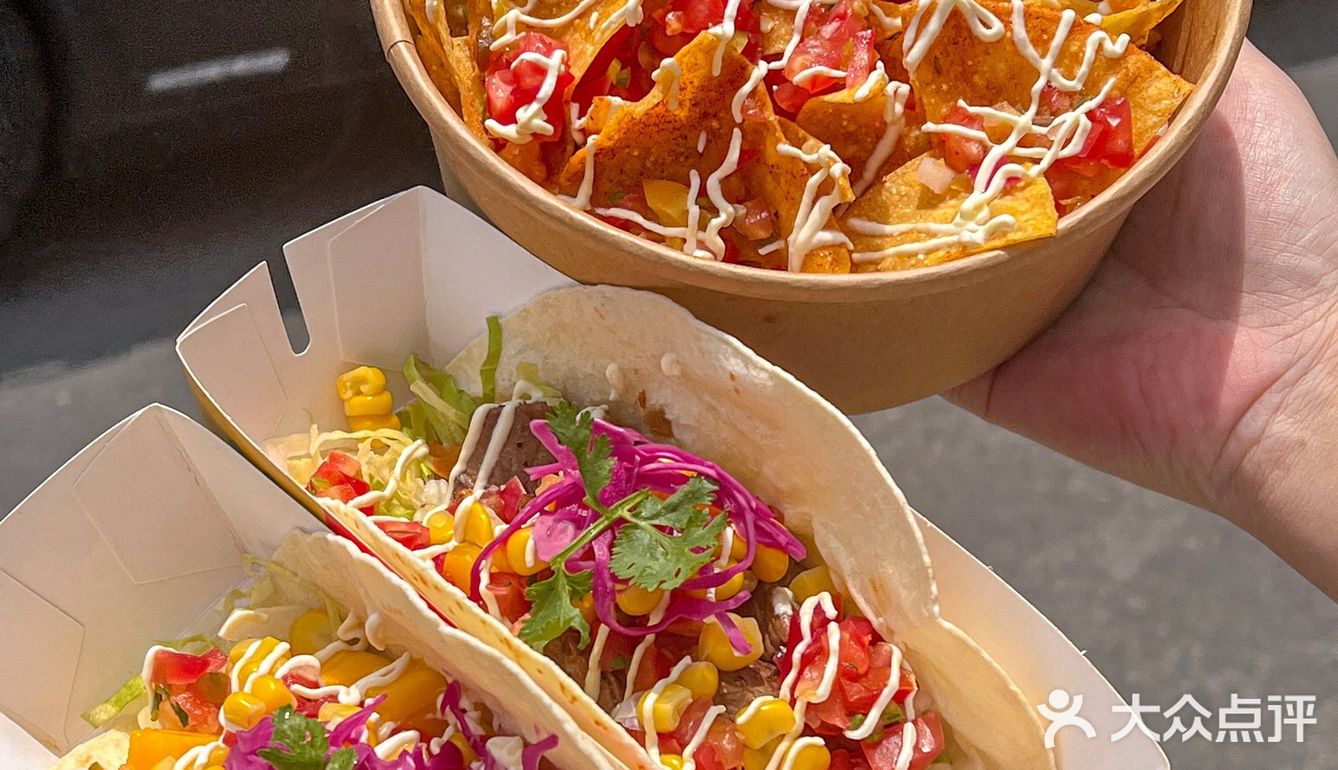 万象城这个麻辣鸡肉taco才9.9‼️超好吃