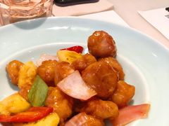 菠萝什果咕噜肉-港丽餐厅(高德置地店)