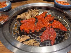 -明洞阿姨·韩式酱蟹烤肉·创意料理(三元桥店)