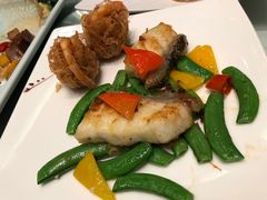 金沙脆虾球-明阁 Ming Court(广州朗豪酒店)