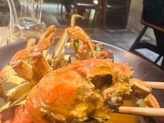黄酒焗蟹-青桃餐厅