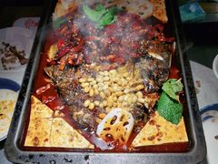 -探鱼·鲜青椒爽麻烤鱼(广州欣荣广场店)
