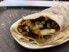 京酱鸡丝卷饼-北大学一食堂