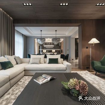 今日分享｜490m²豪宅设计，满满的高级范儿！（上）