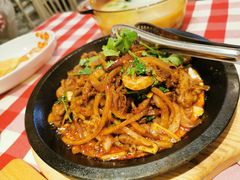 铁板炒羊肉-西贝(上海中心店)