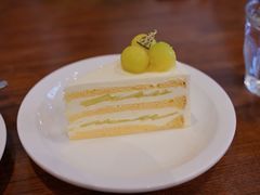 蜜瓜奶油蛋糕-black rainbow coffee