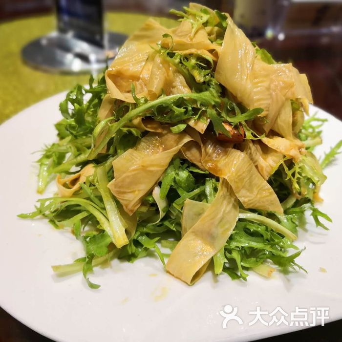 蚝友汇苦菊拌豆皮图片-北京江浙菜-大众点评网