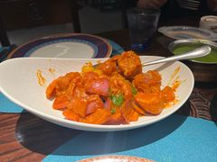 南亚香料炒虾仁-甘尼仕印度餐厅爵士酒吧(阳春巷店)