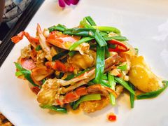 姜葱炒花蟹-新海利(北岭店)