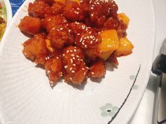 菠萝鸡米花-小菜园新徽菜(江阴万达店)