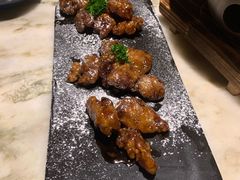 雪花糖醋里脊-绿茶餐厅(乐峰广场店)