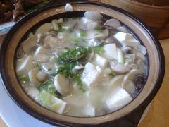 三菇豆腐煲-清真·安乐园菜馆(茶南店)