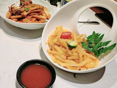 蛋黄焗薯条-卯时·龙光雅宴·精致锡帮菜(惠山古镇店)