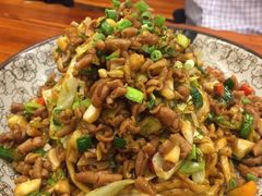香肠鸡肠炒面-跃跃鸡肠面(人民北路店)