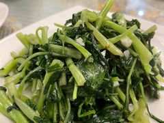 清炒空心菜-新聚丰菜馆(太监弄店)