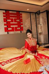 -懿沉香中式嫁衣礼服秀禾服龙凤褂马来褂旗袍总店