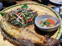 香茅草烤鲈鱼-云上千禾(水上店)