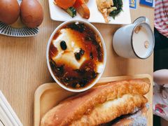 黑芝麻霜糖油条-朝夕精致早餐(奉天九里店)