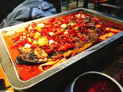 经典香辣烤鱼-锦尚阁烤鱼(望京新荟城店)