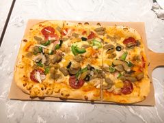 超级至尊披萨（大方薄底）-必胜客(环球店)