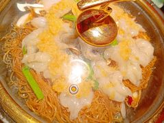蒜蓉粉丝虾-绿茶餐厅(蓝色港湾店)