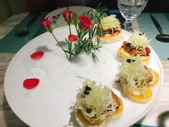法式香煎鹅肝(客)-蜜桃花开·中西融合菜E&W(南长街店)