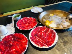 手捶牛肉丸锅底-小牛海记潮汕牛肉店(永定路店)