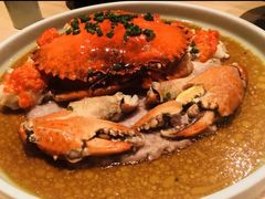 葱油蒸红膏蟹-玫瑰厅上海菜(兴国路店)