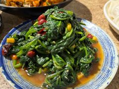果仁菠菜-金谷园饺子馆(北邮总店)