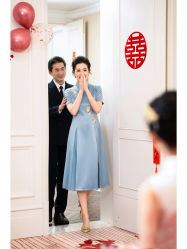 -禾米旗袍妈妈装礼服定制(嘉业国贸店)