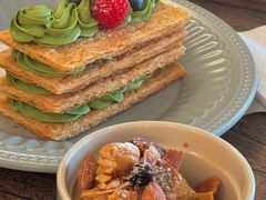 抹茶拿破仑-Vanillacafe香草咖啡(银海大世界店)
