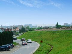-乌龙涧铁道铁轨景