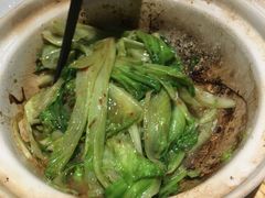 澳虾生菜啫啫煲-尚一汤 广东炖汤(金桥国际店)