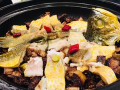 生焗大黄鱼-马仕玖煲·融合菜·酥不腻烤鸭(人大店)