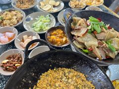 腊肉烧干洋芋片-张关合渣(航空大道店)