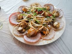 油泼扇贝-1910老鲁味海鲜·戳子肉·青岛菜(金沙滩店)