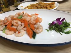 清炒虾仁-李老哈·东北菜(宋园路店)