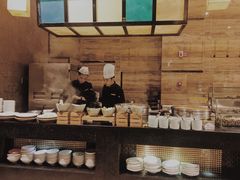 自助取餐区-温州万和豪生大酒店-餐厅