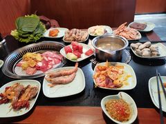 -九寸花汀海鲜烤肉自助(中东迪克店)
