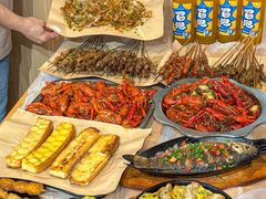 -郑记•不夜城烧烤•龙虾•虾蟹(黄鹤楼店)