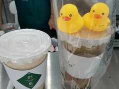 鸭屎香奶茶+鸭屎香柠檬茶-LINLEE林里·手打柠檬茶(惠城仲恺天益城店)