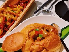 椰香咖喱面包鸡-梧桐Plus·创意京·川料理(万象城店)