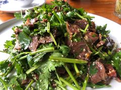 香菜拌牛肉-礼耕堂·百年茶人餐厅(梅家坞店)