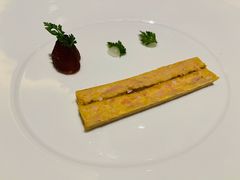 鸭肝坯塔配慢火蜜枣-AZUR聚(香格里拉饭店)