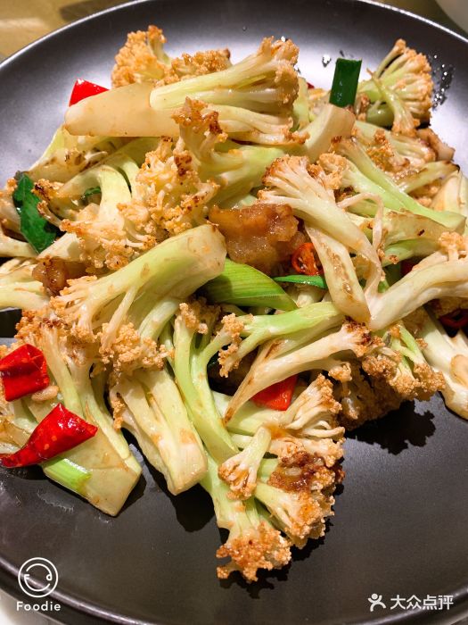 恒信一品客家菜(东圃分店)小炒有机菜花图片 - 第185张