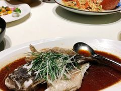 清蒸笋壳鱼-皇朝会.经典传统粤菜(外滩店)